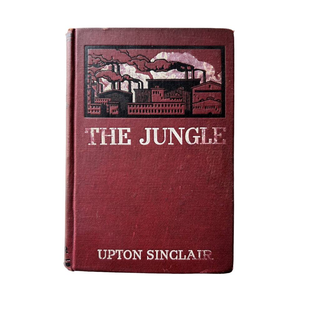 Upton Sinclair The Jungle Antique Hardback Book